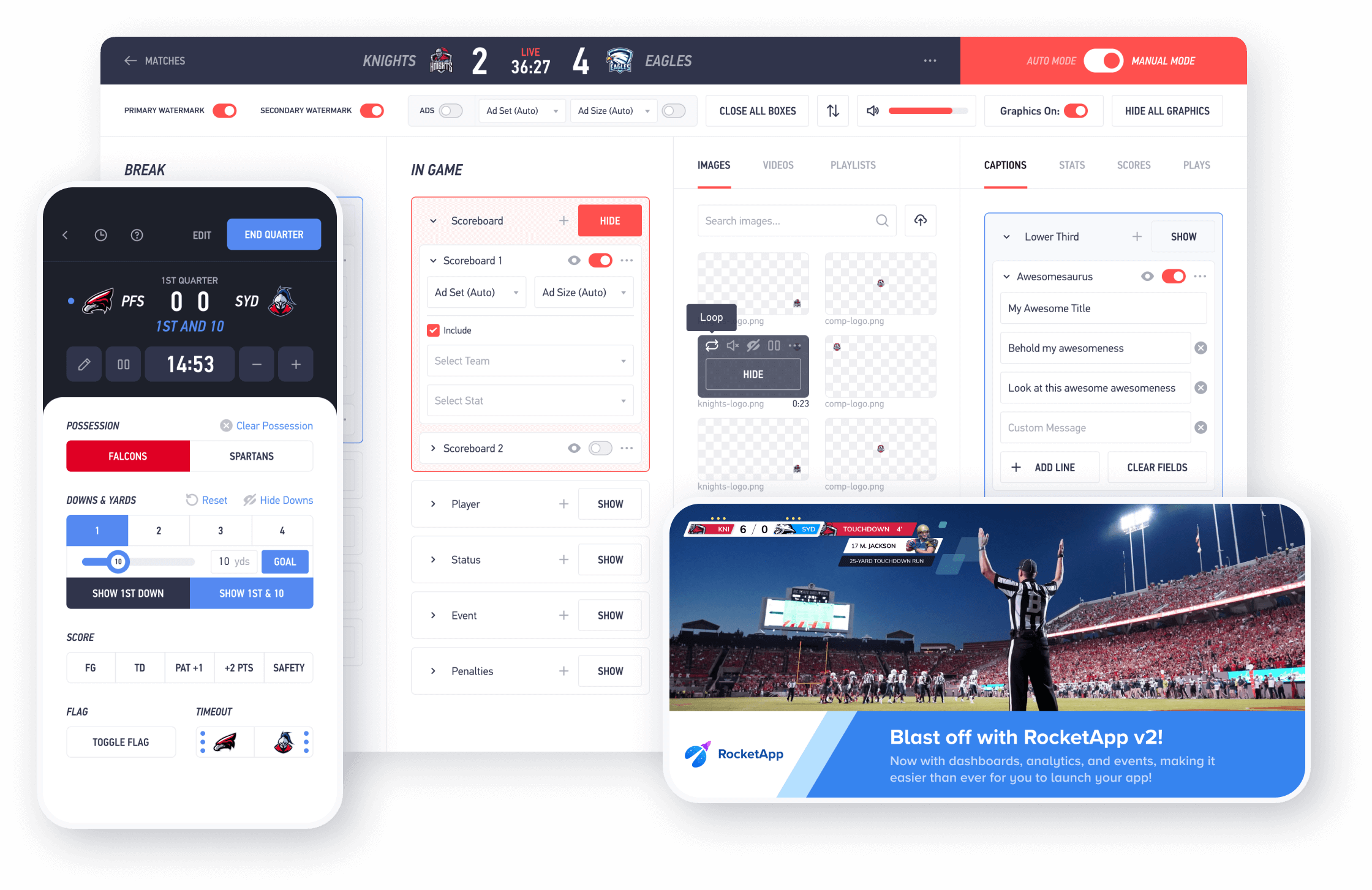Live Scoring Service